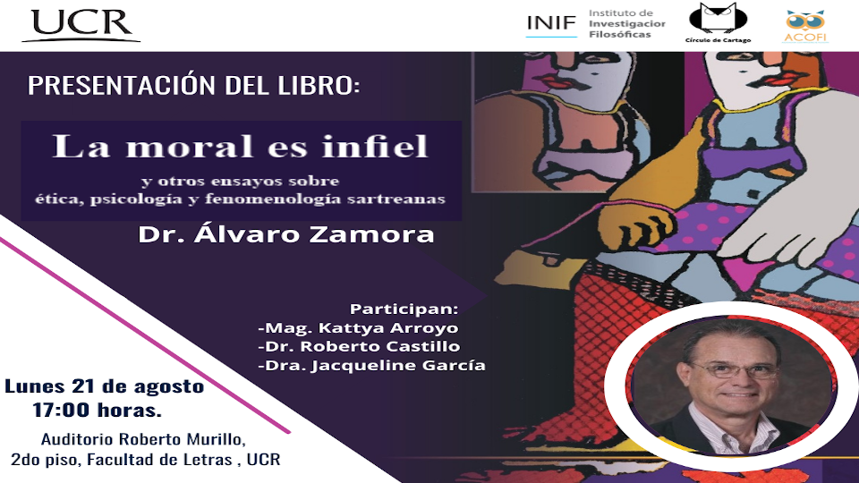 Presentación del libro «La moral es infiel», del Dr. Álvaro Zamora